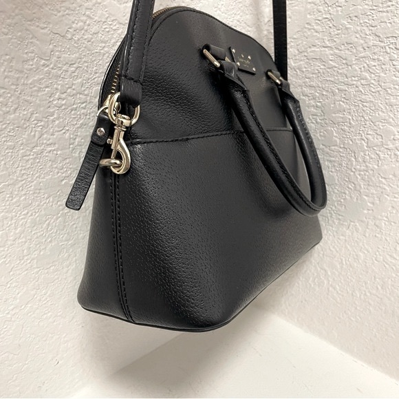 🆕Kate Spade ♠️ Grove Street Carli - Dome Crossbody Satchel - Black - Picture 8 of 15